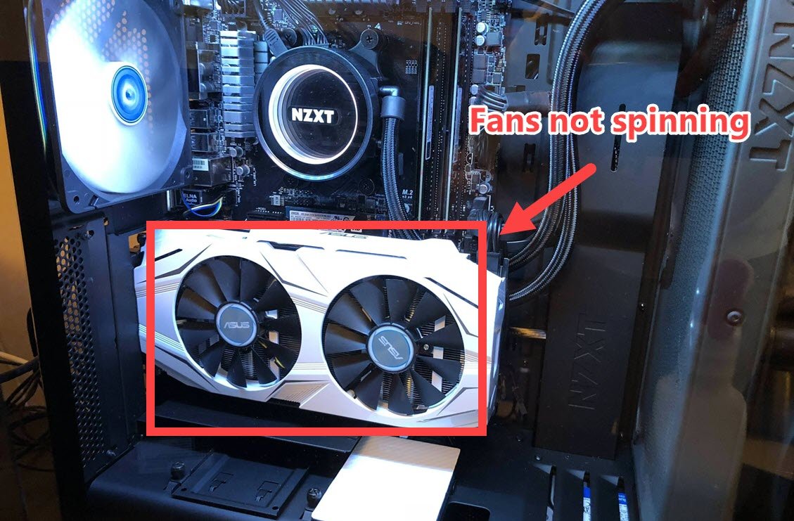 Gpu Fan Not Spinning